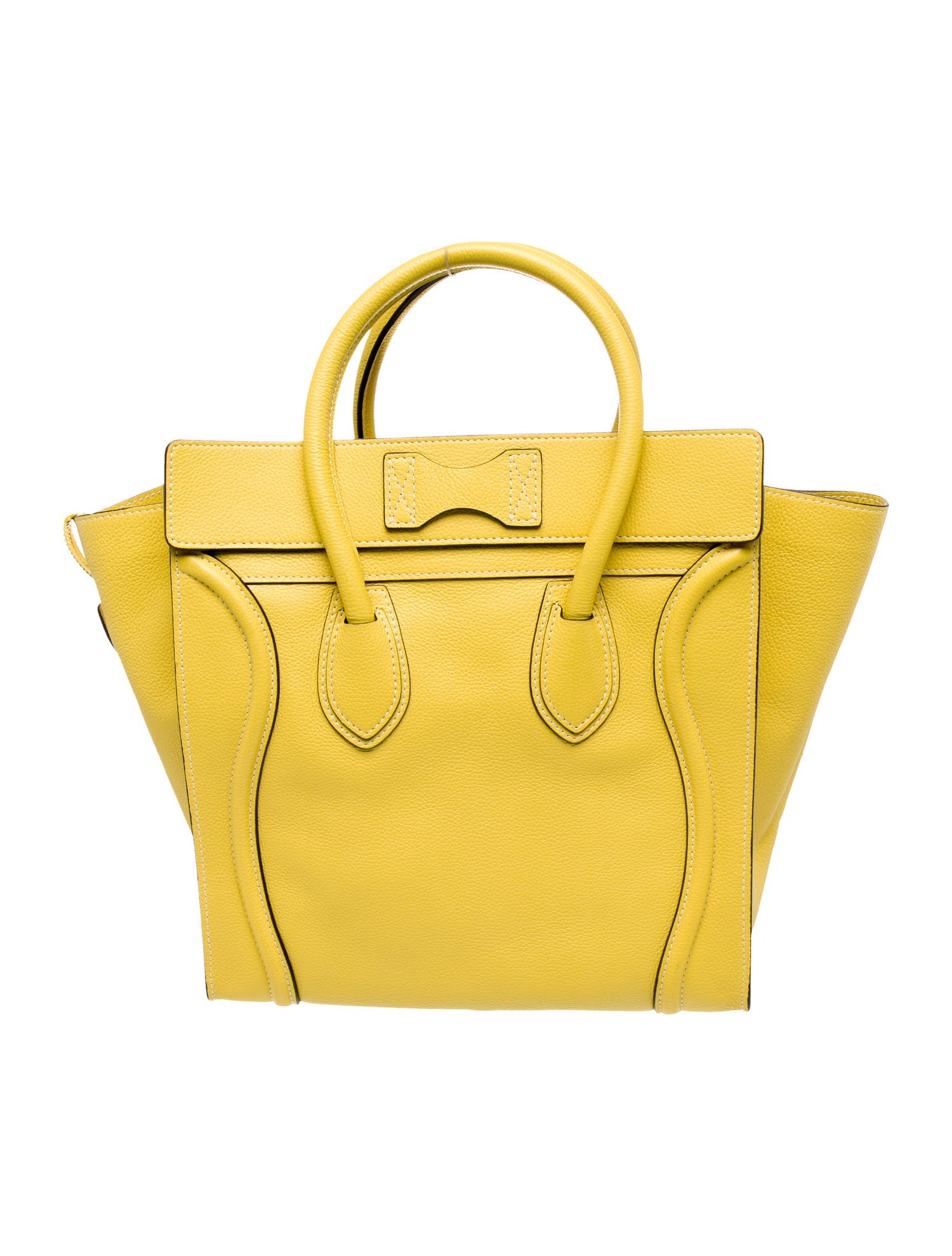 Celine Leather Luggage Mini