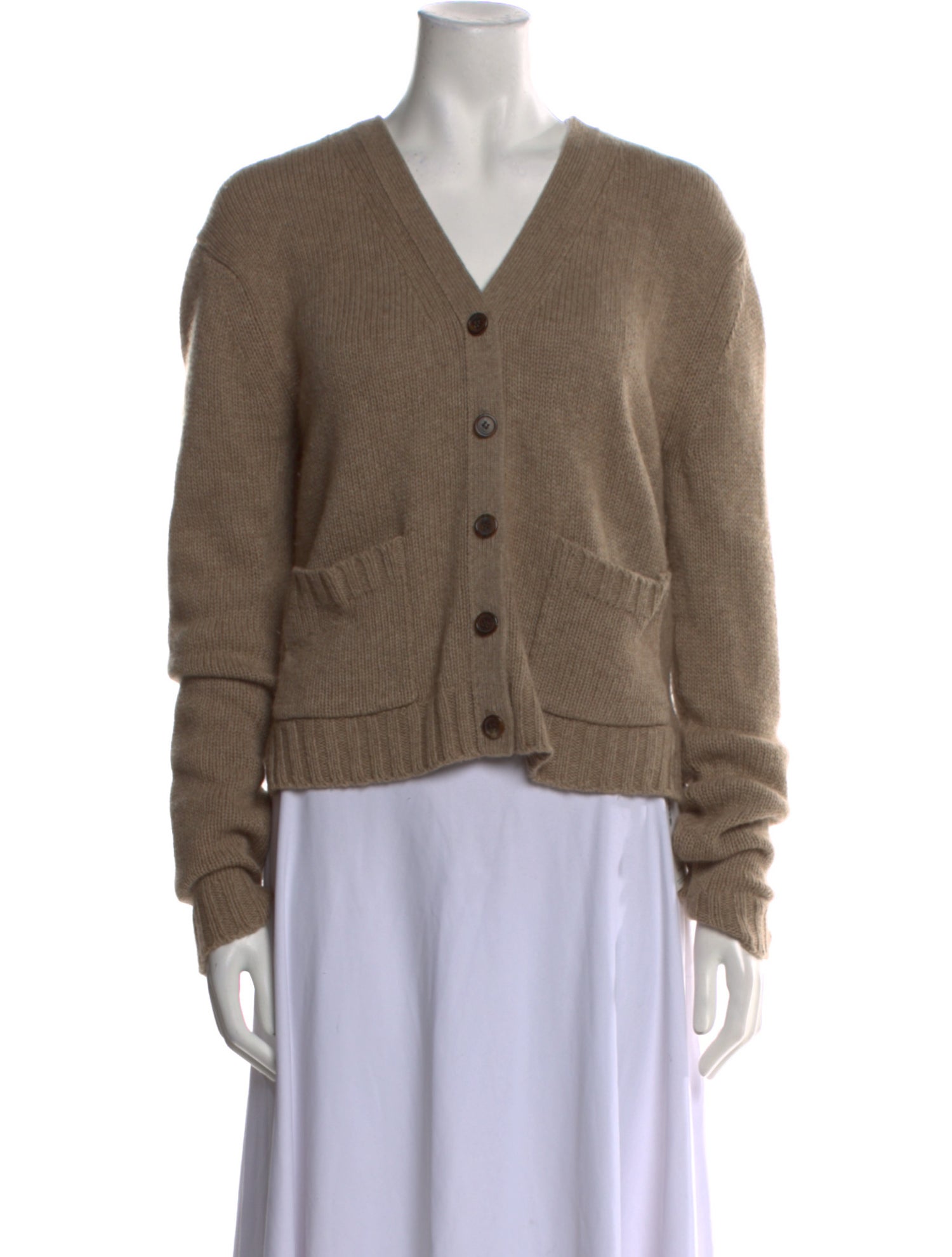 Celine Cashmere V-Neck Sweater