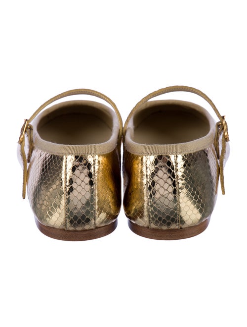 Celine Ballerina Les Ballerines Leather Mary Jane Flats