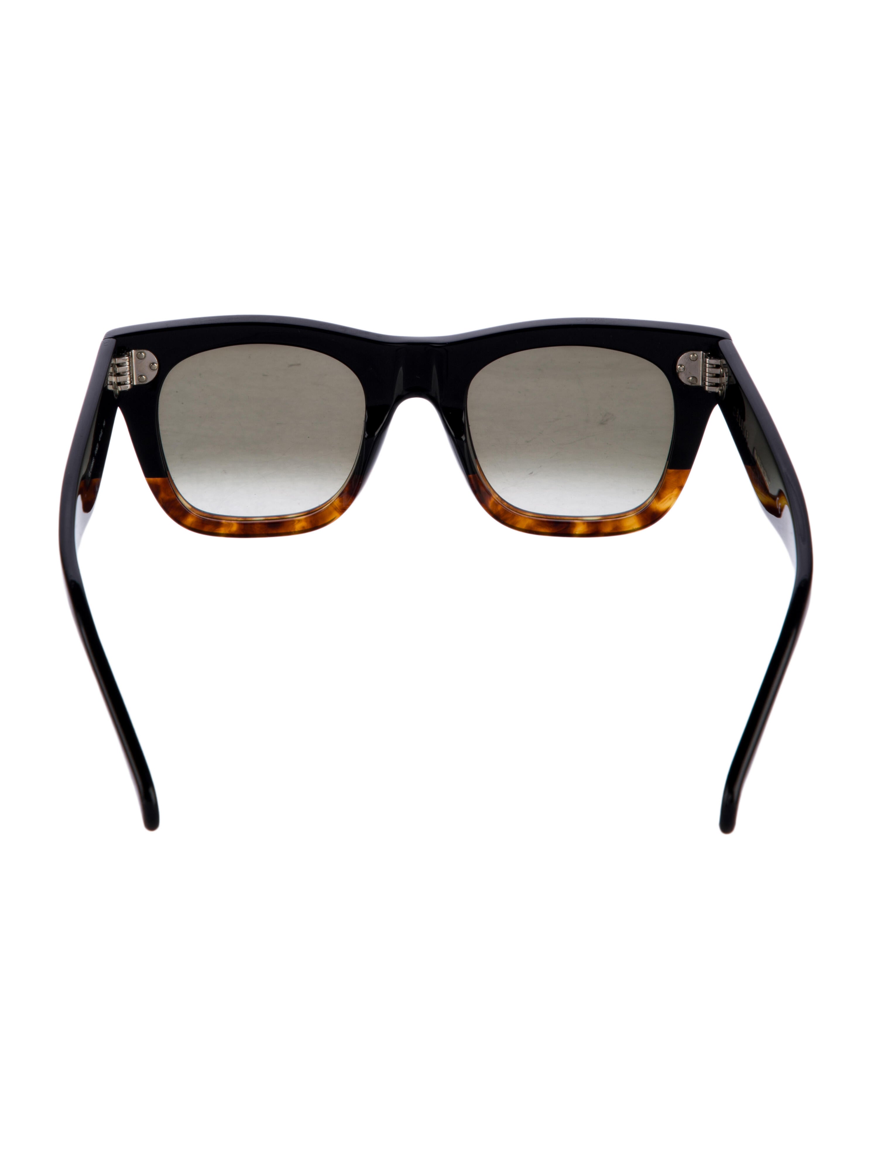 Celine Wayfarer Gradient Sunglasses