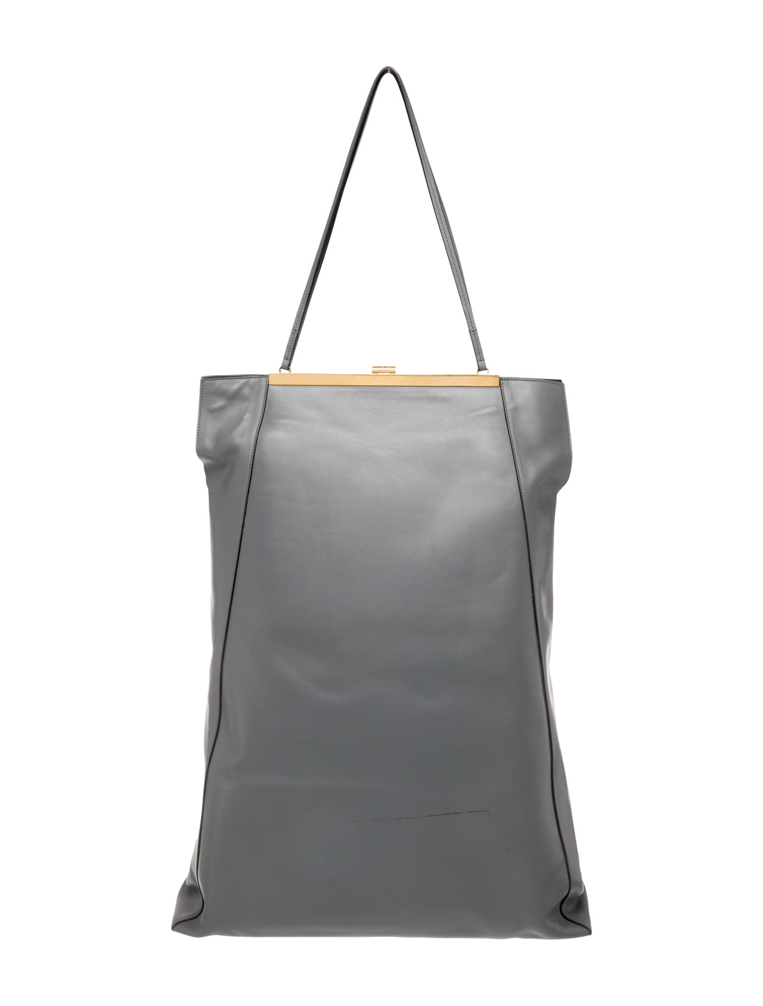 Celine Leather Clasp Tall