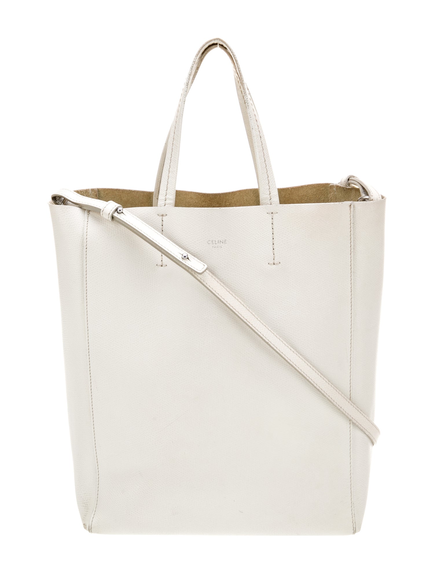 Celine Leather Vertical Cabas Small