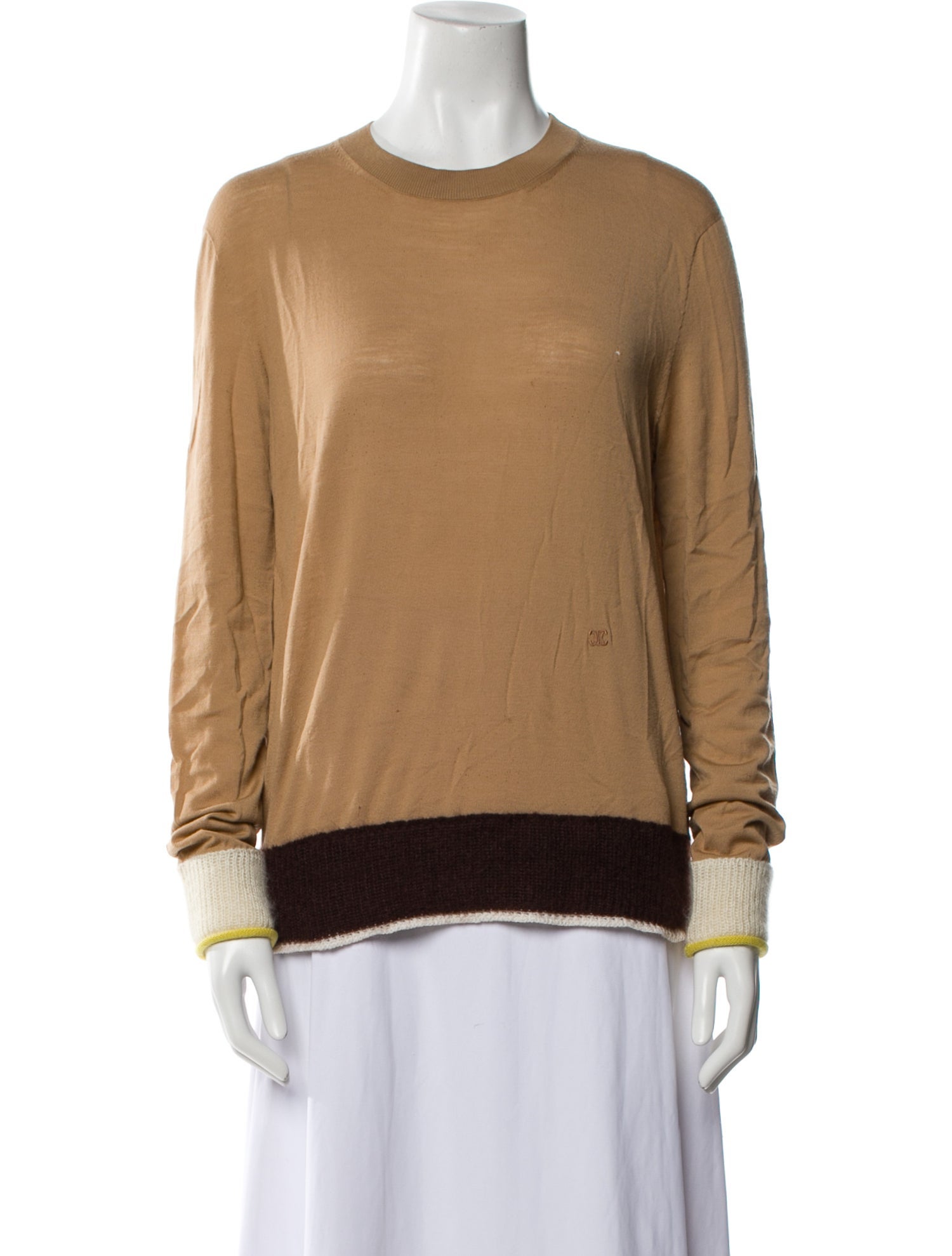 Celine Cashmere Crew Neck Sweater