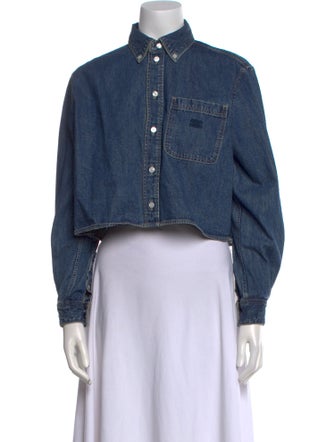 Celine Mock Neck Long Sleeve Crop Top