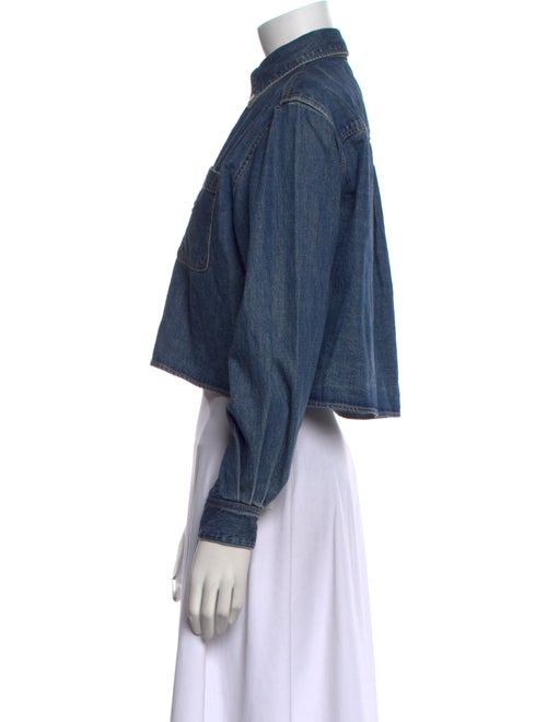 Celine Mock Neck Long Sleeve Crop Top