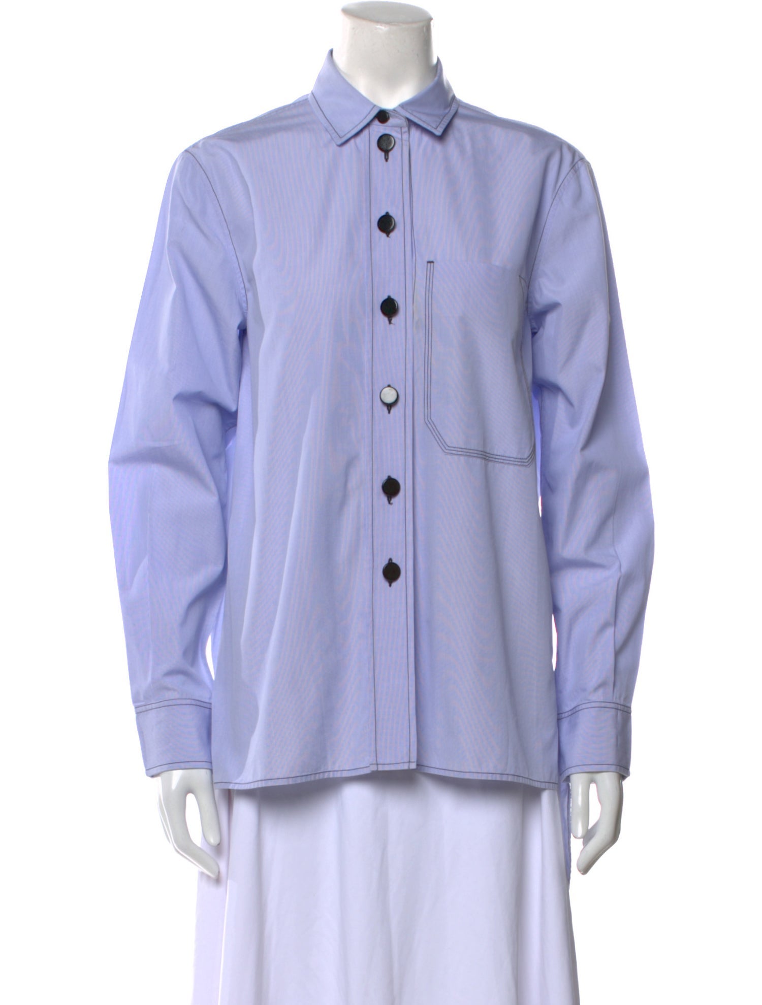 Celine Long Sleeve Button-Up Top