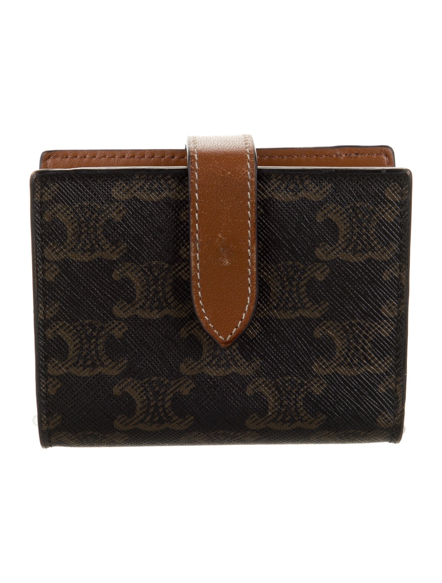 Celine Printed French Purse