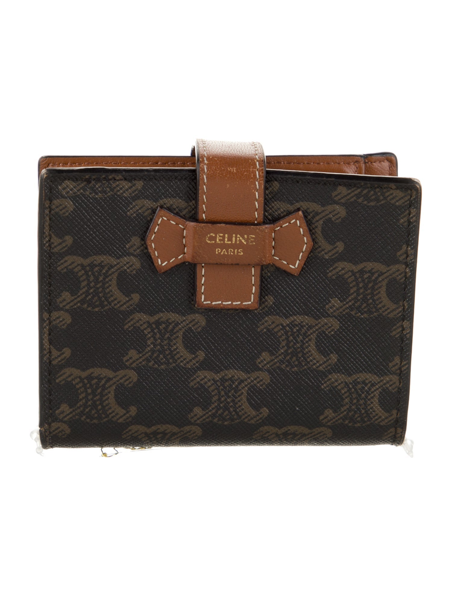 Celine Printed French Purse