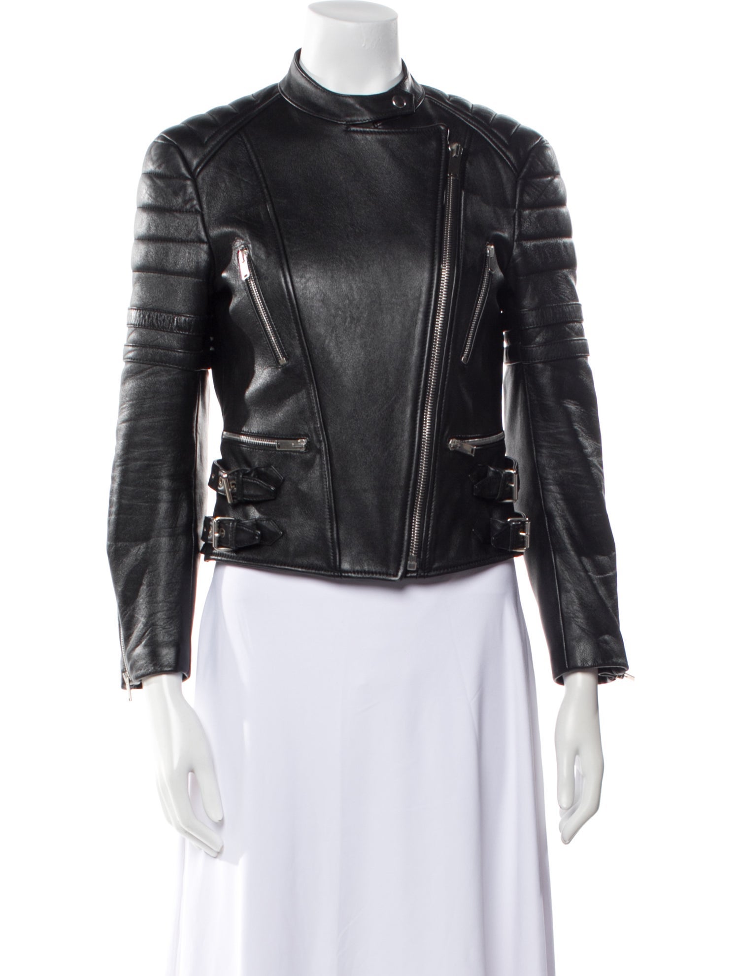 Celine Leather Biker Jacket