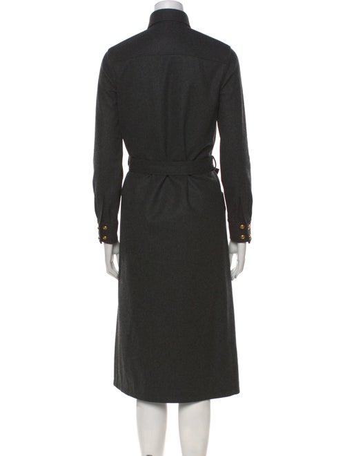 Celine Wool Midi Length Dress