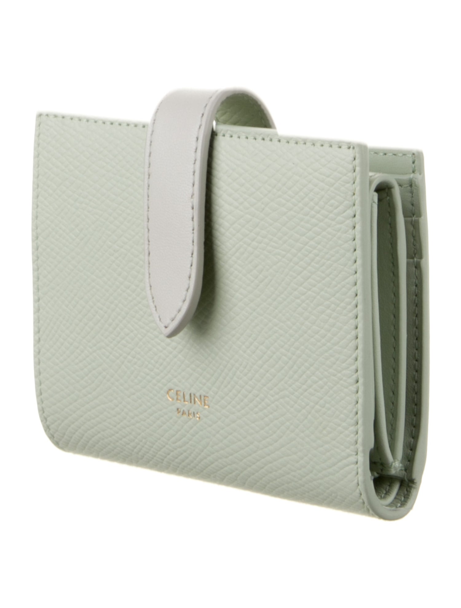 Celine 2023 Strap Wallet Compact Wallet