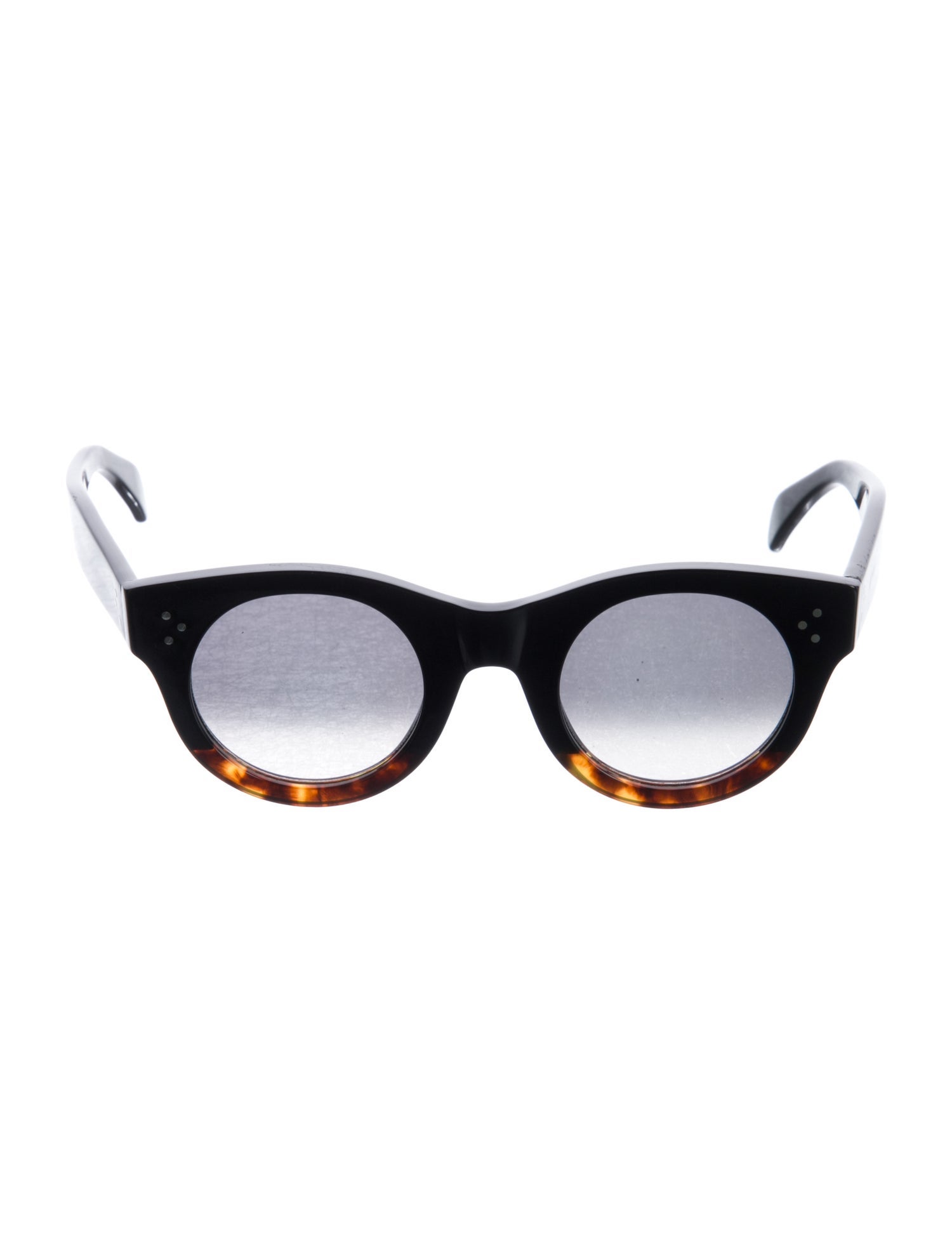 Celine Round Gradient Sunglasses