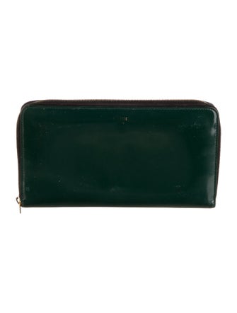 Celine 2015 Signature Logo Continental Wallet