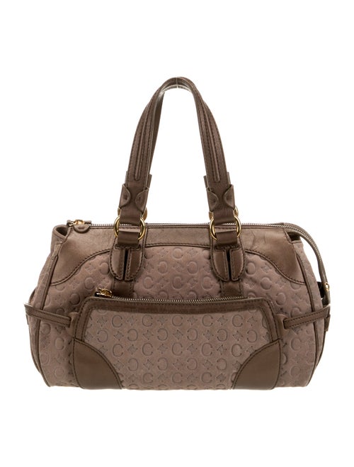 Celine Suede Suede Handle Bag Vintage