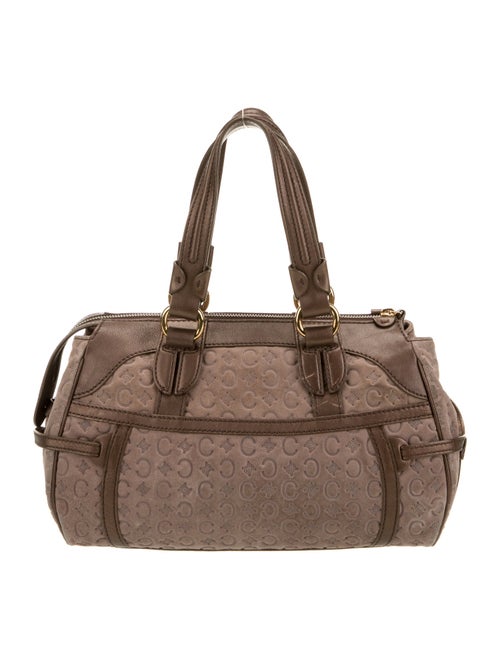 Celine Suede Suede Handle Bag Vintage