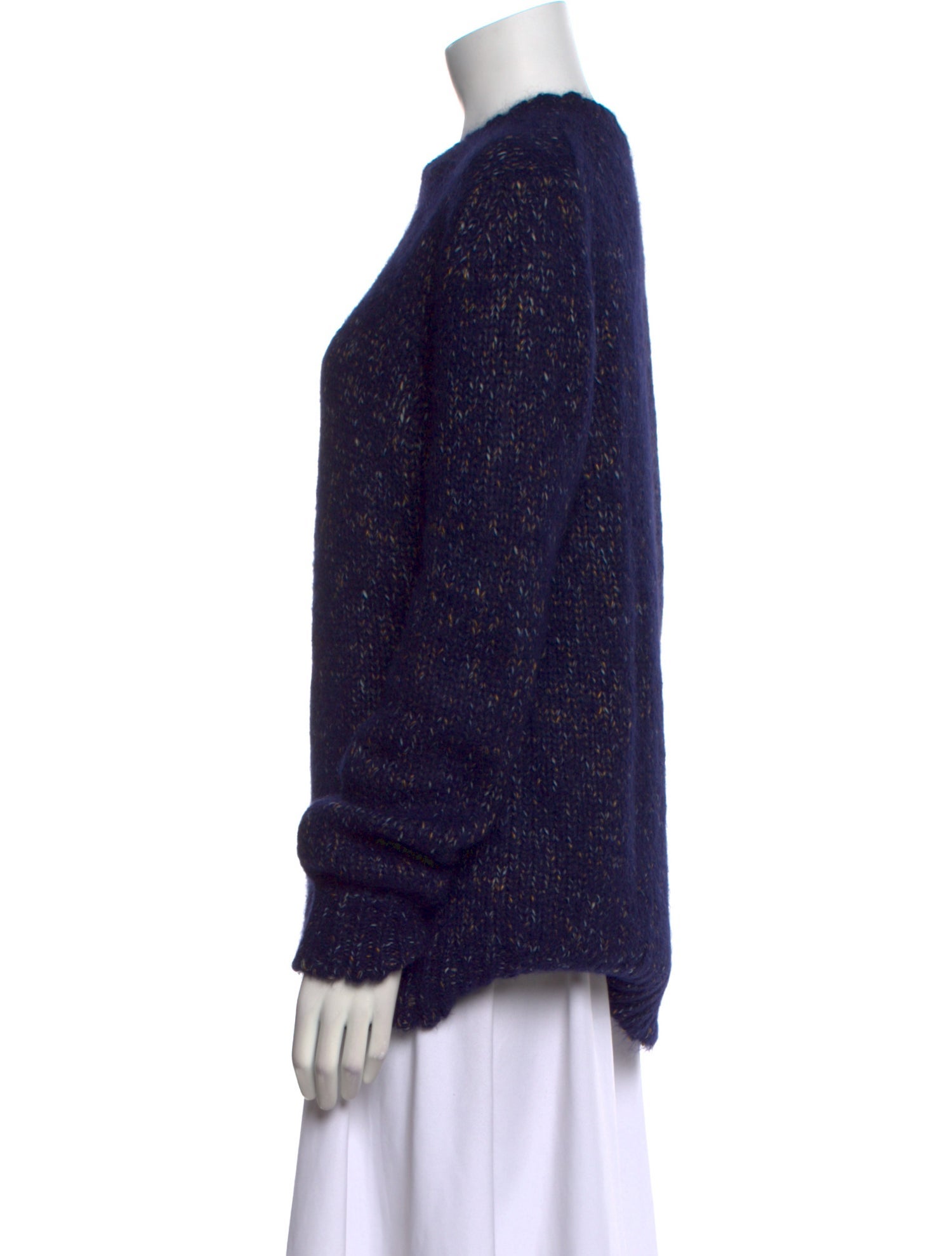 Celine Alpaca Crew Neck Sweater