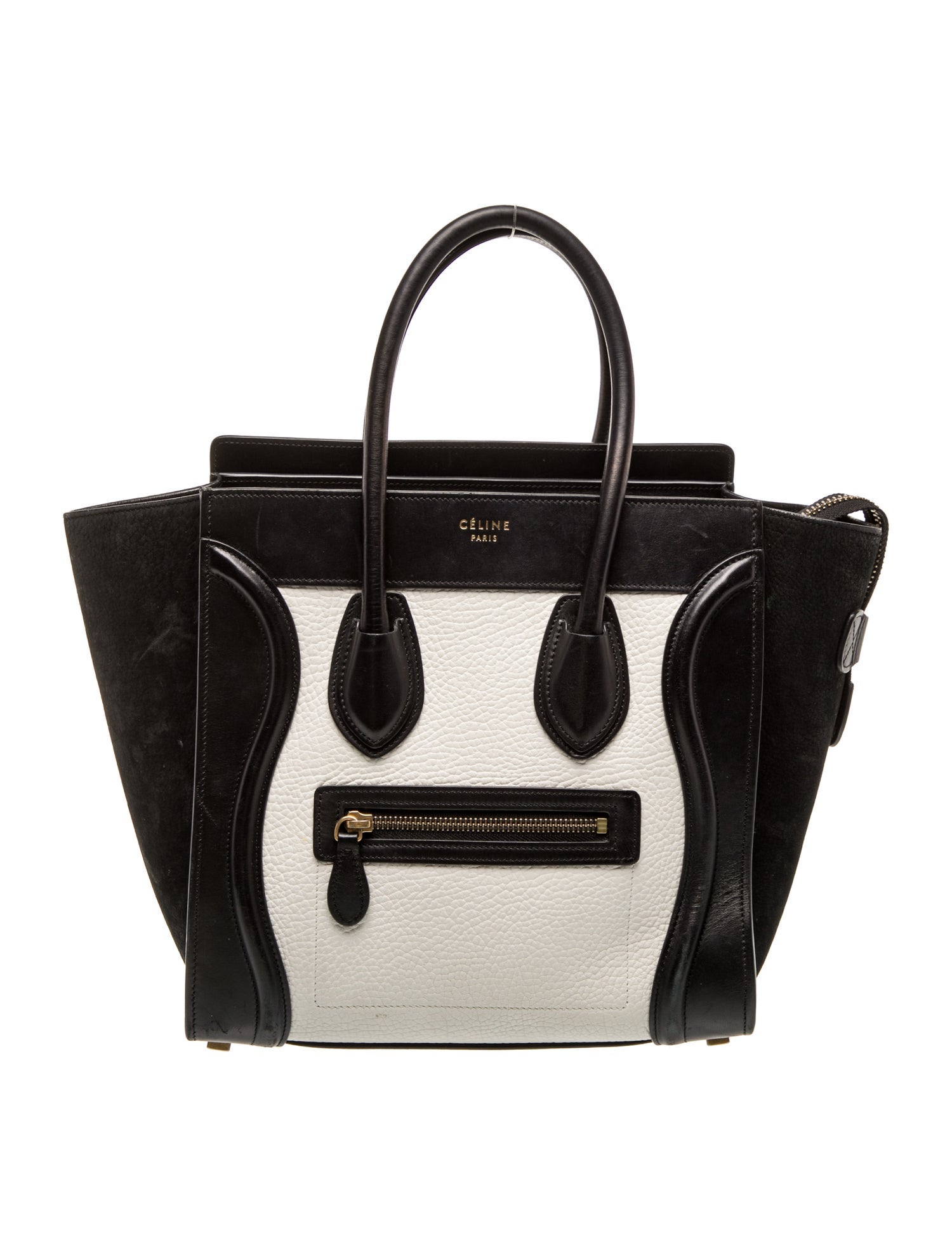 Celine Leather Luggage Micro
