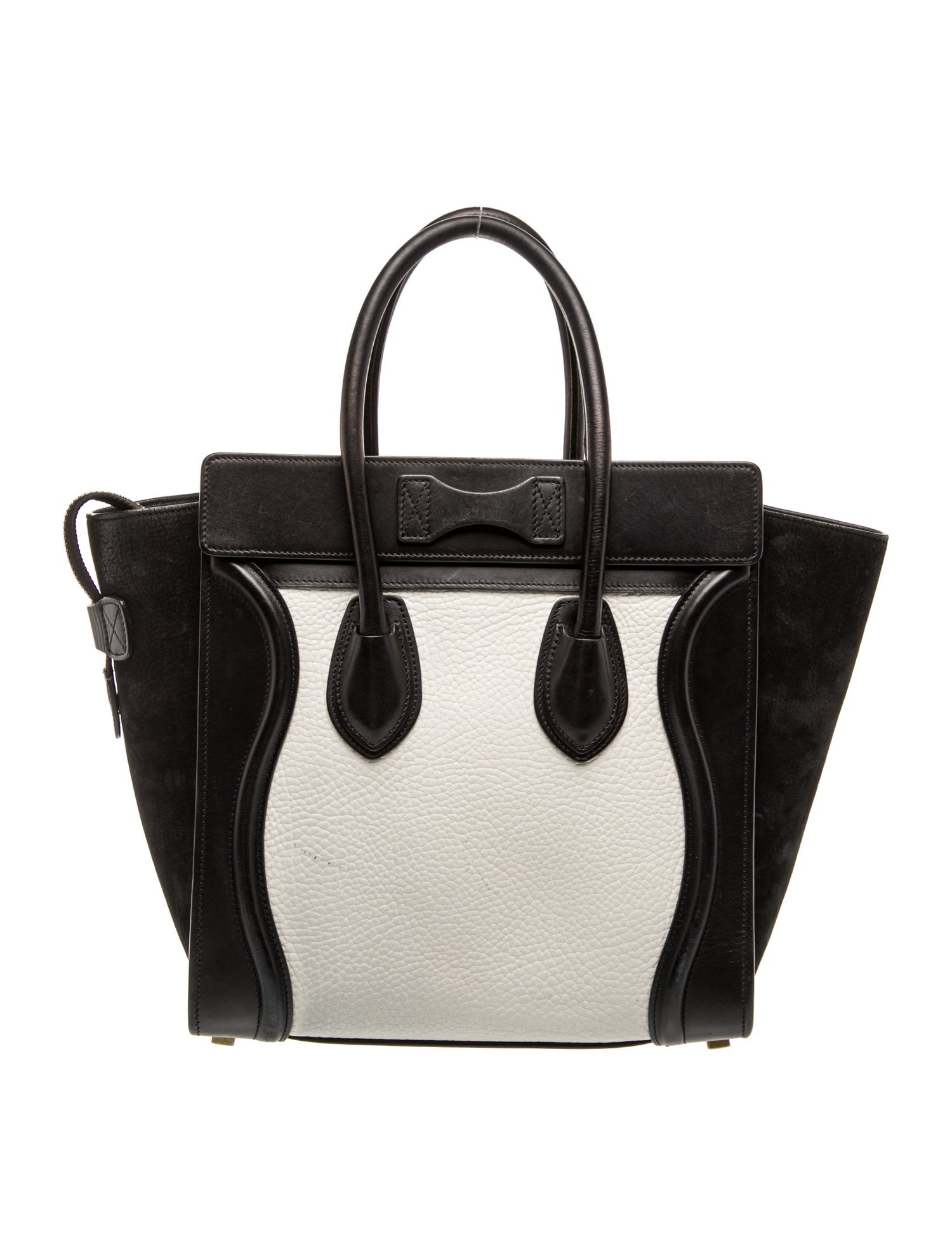 Celine Leather Luggage Micro