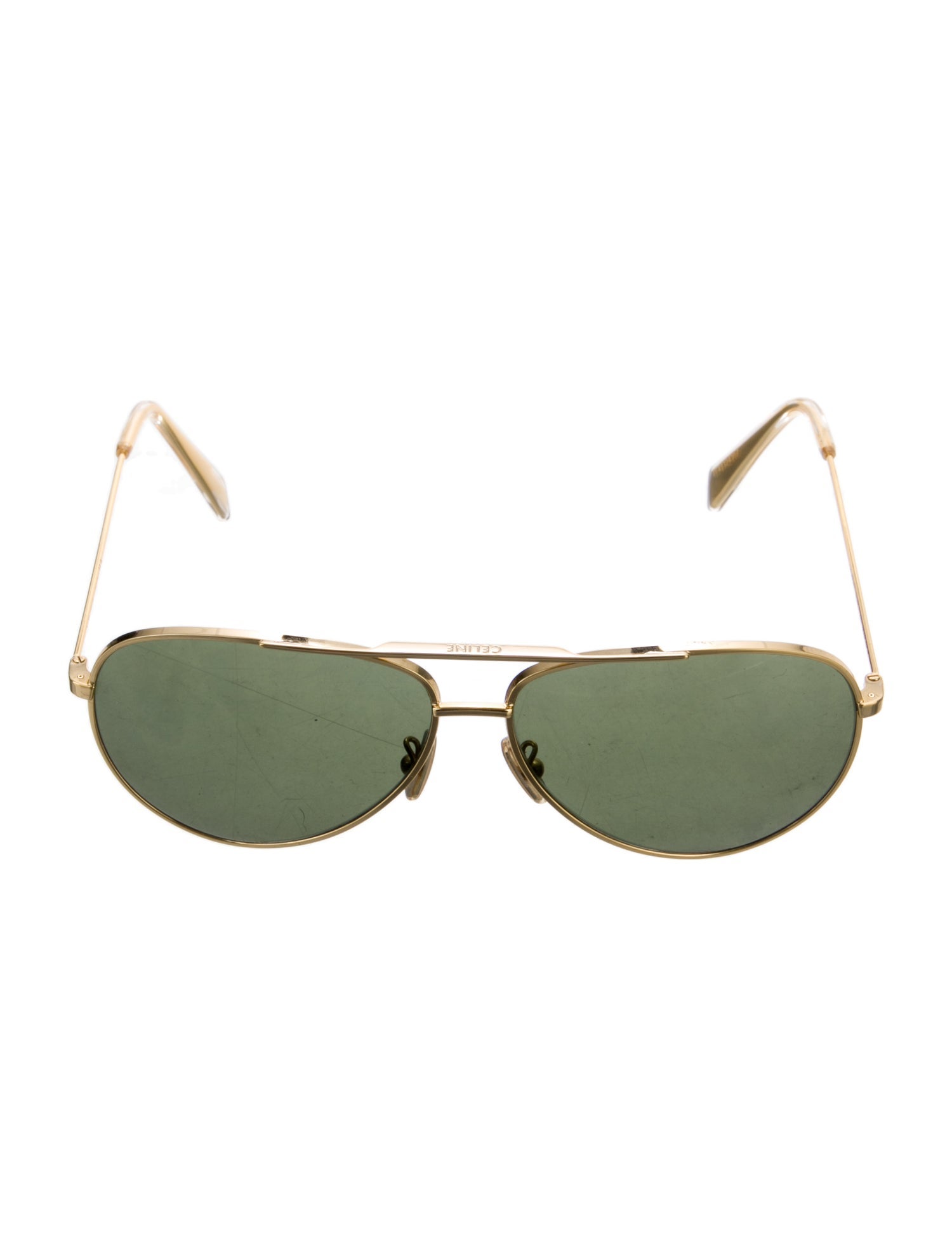 Celine Aviator Mirrored Sunglasses