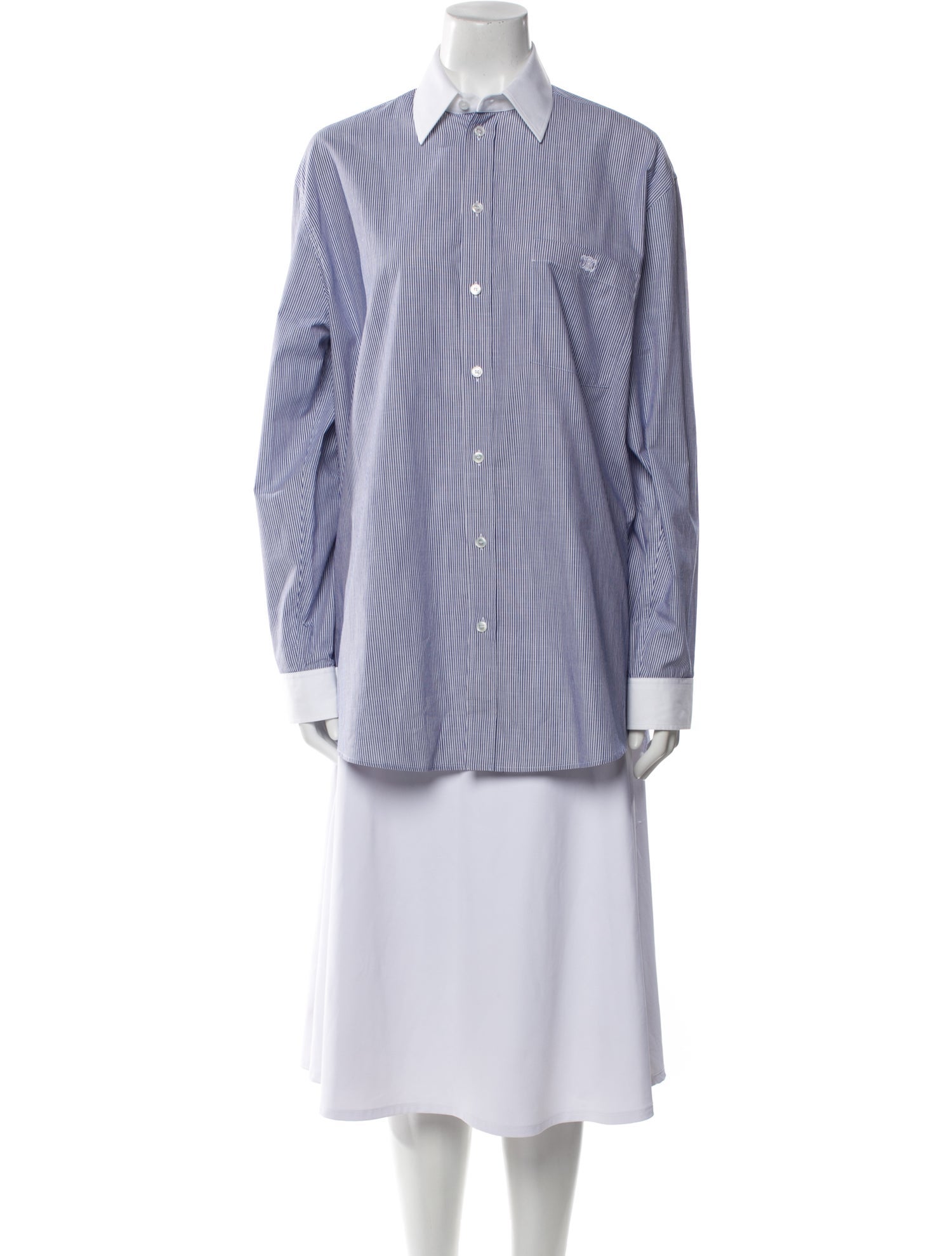 Celine Oversized Striped Tunic