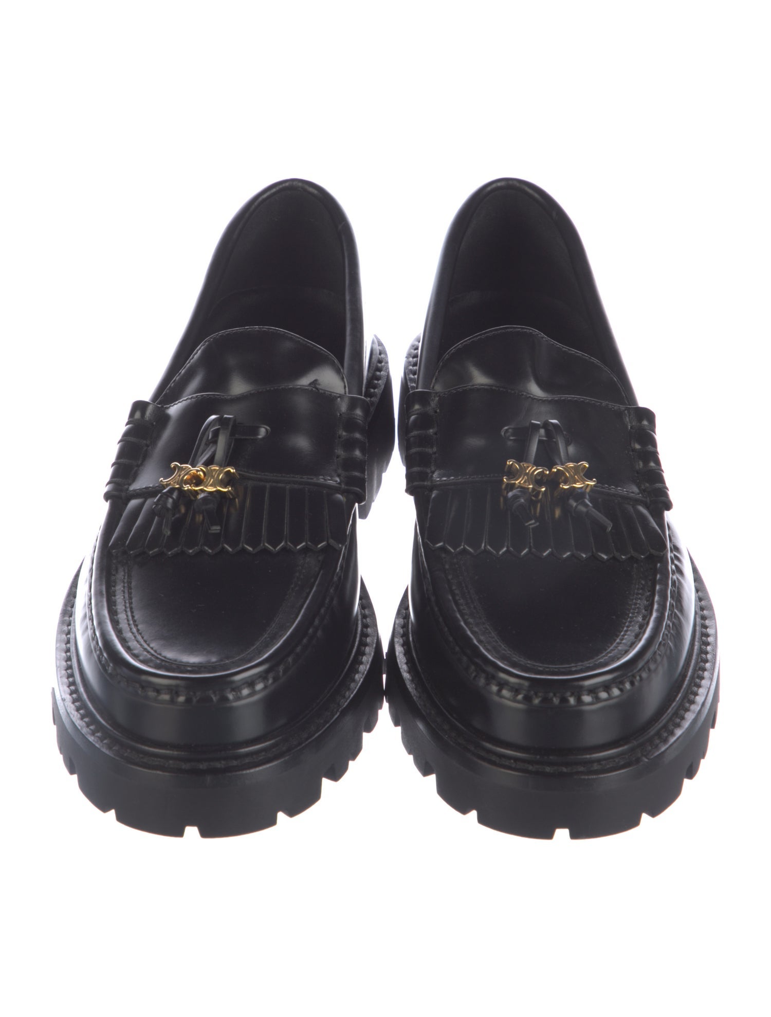 Celine Leather Loafers