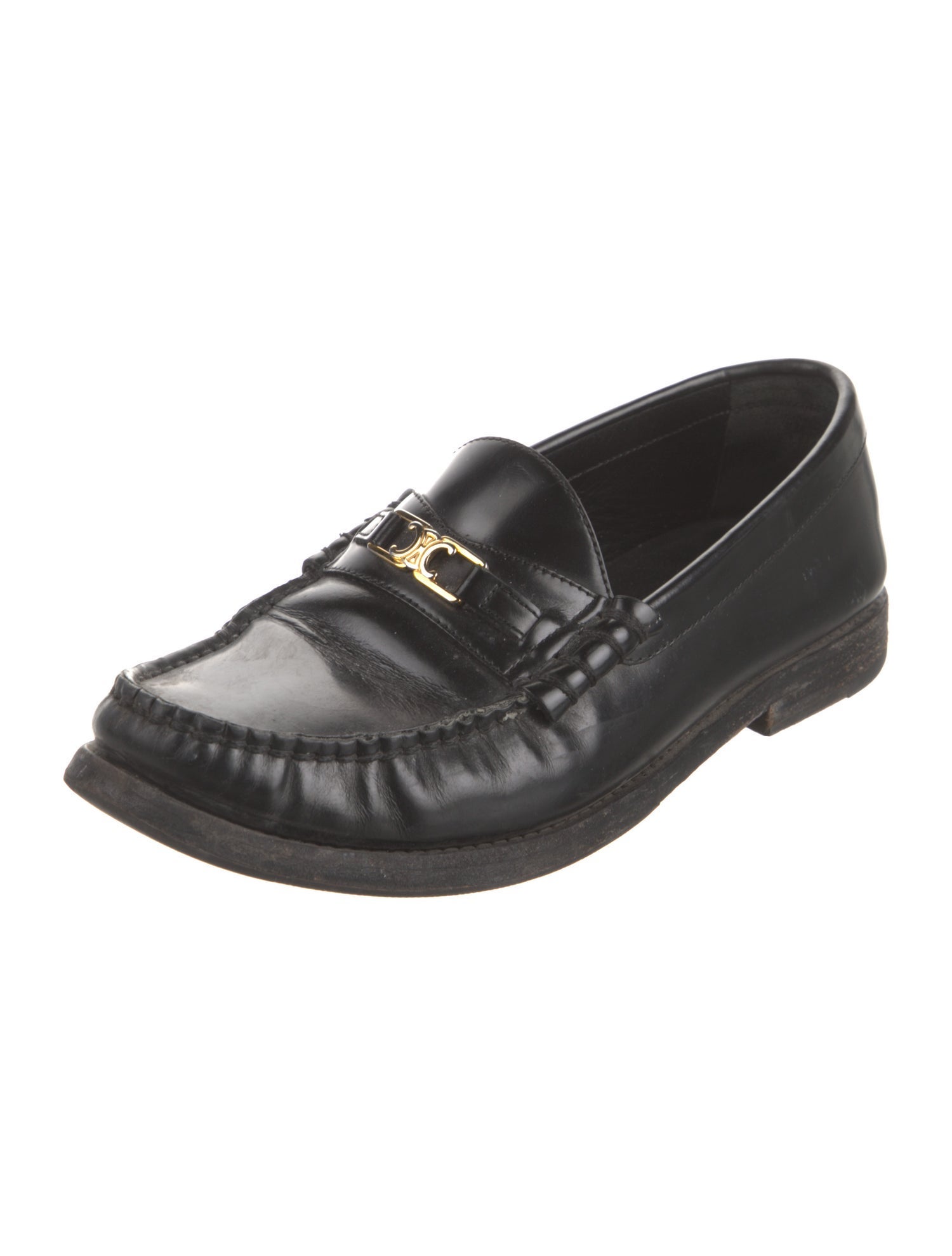 Celine Leather Loafers