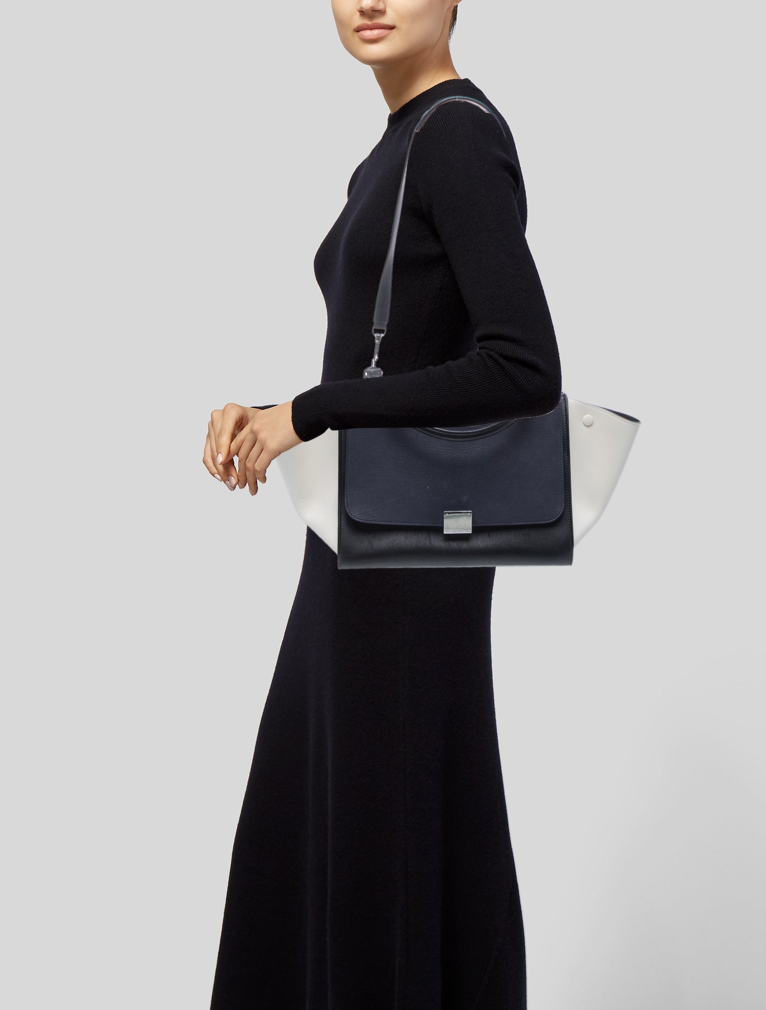 Celine Leather Trapeze Medium