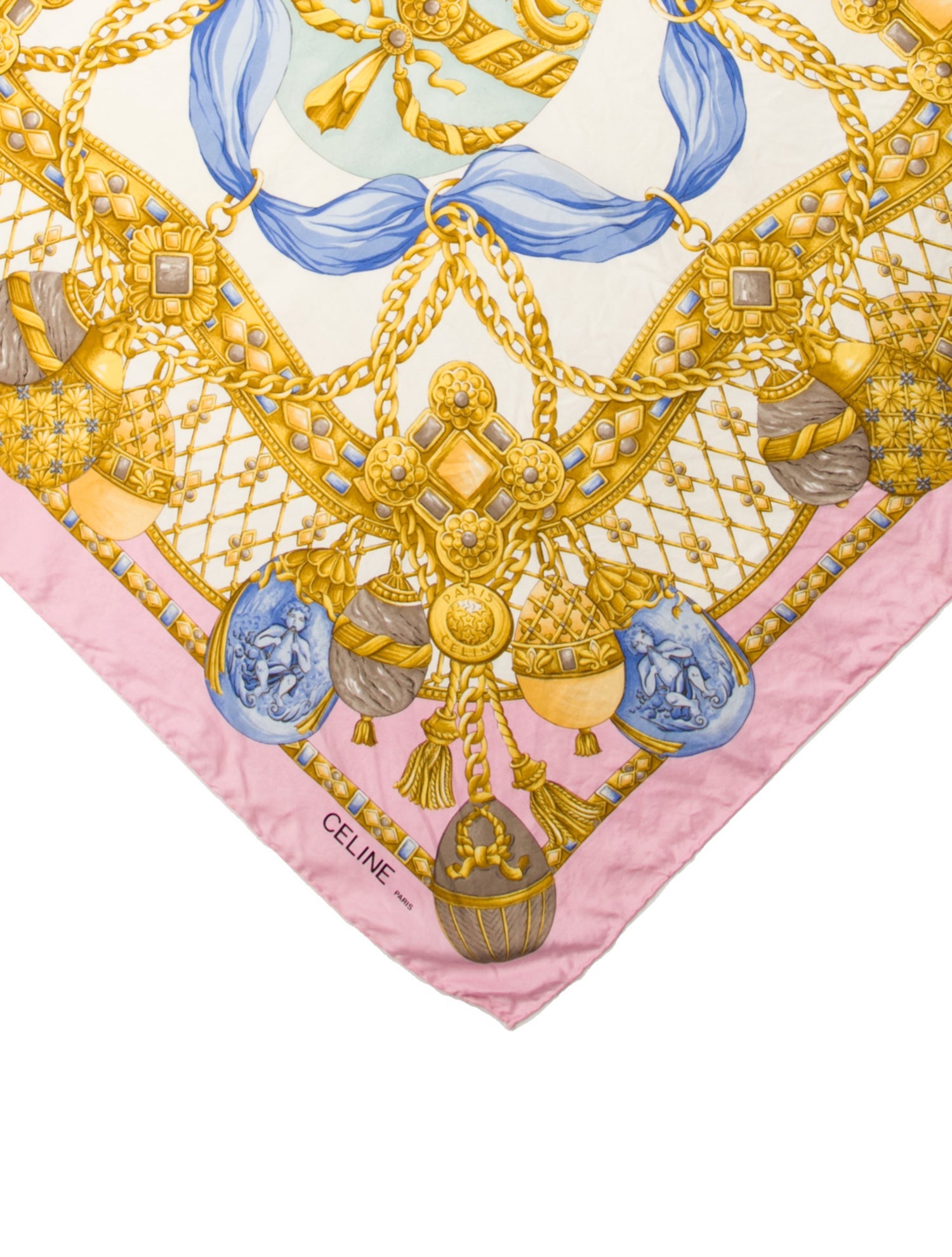 Celine Silk Printed Scarf