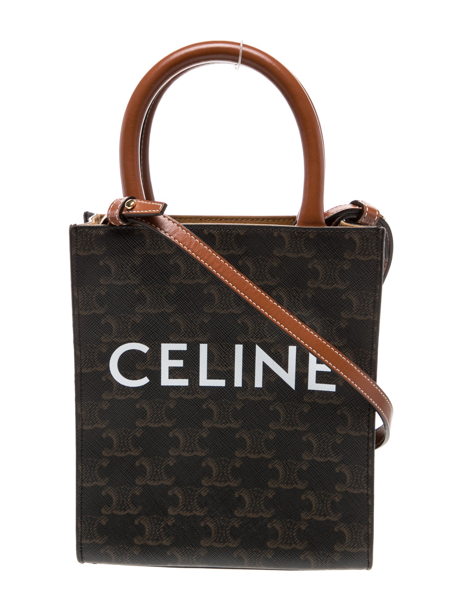 Celine Triomphe Vertical Cabas Mini