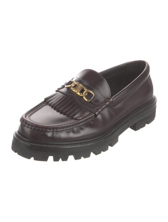 Celine Margaret Leather Loafers