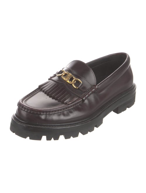 Celine Margaret Leather Loafers