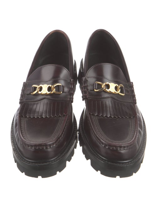 Celine Margaret Leather Loafers