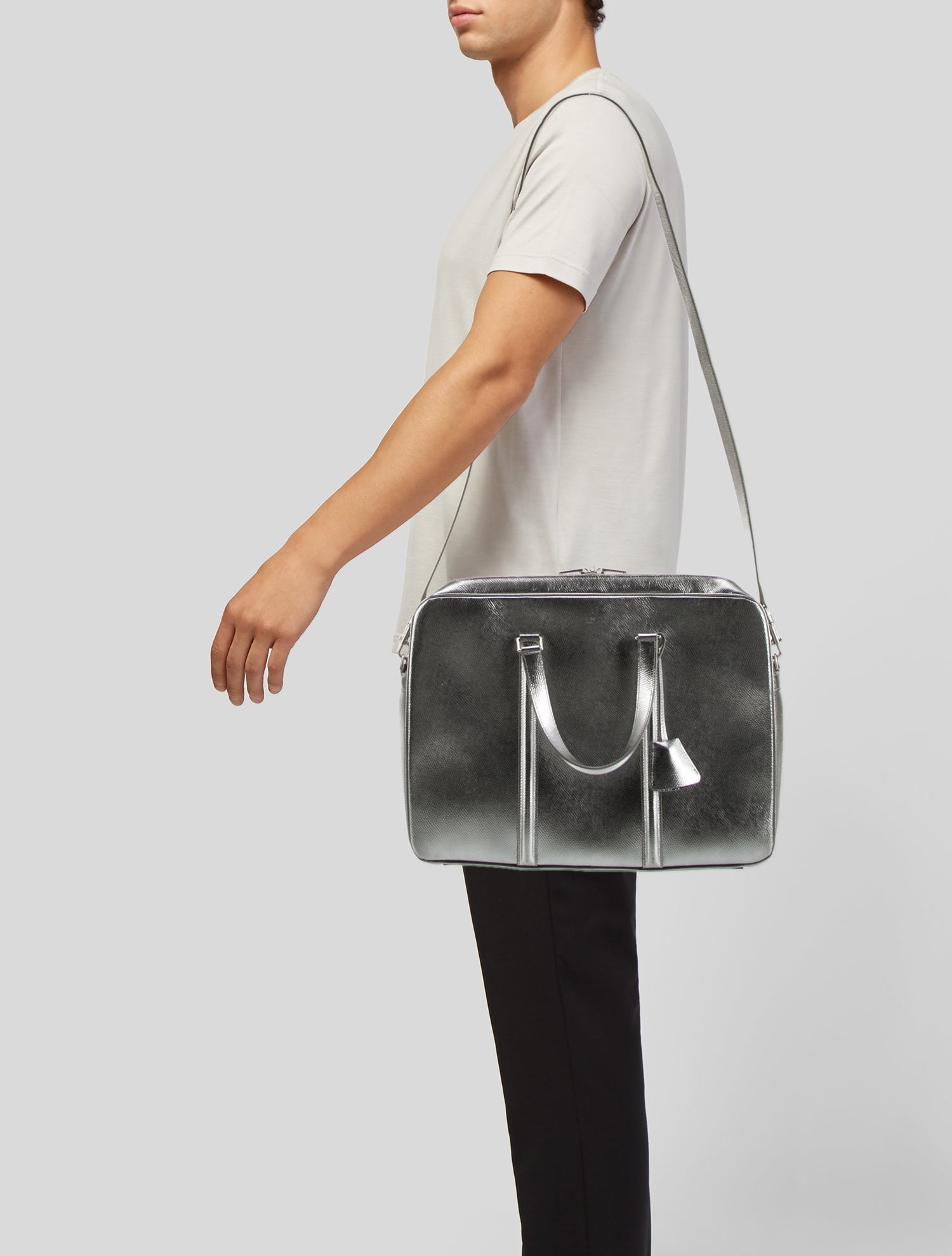 Celine Leather Briefcase