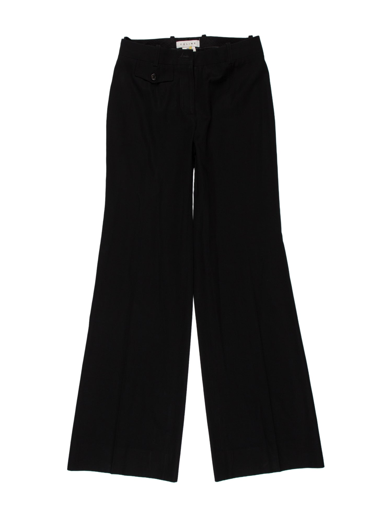 Celine Wool Wide Leg Pants