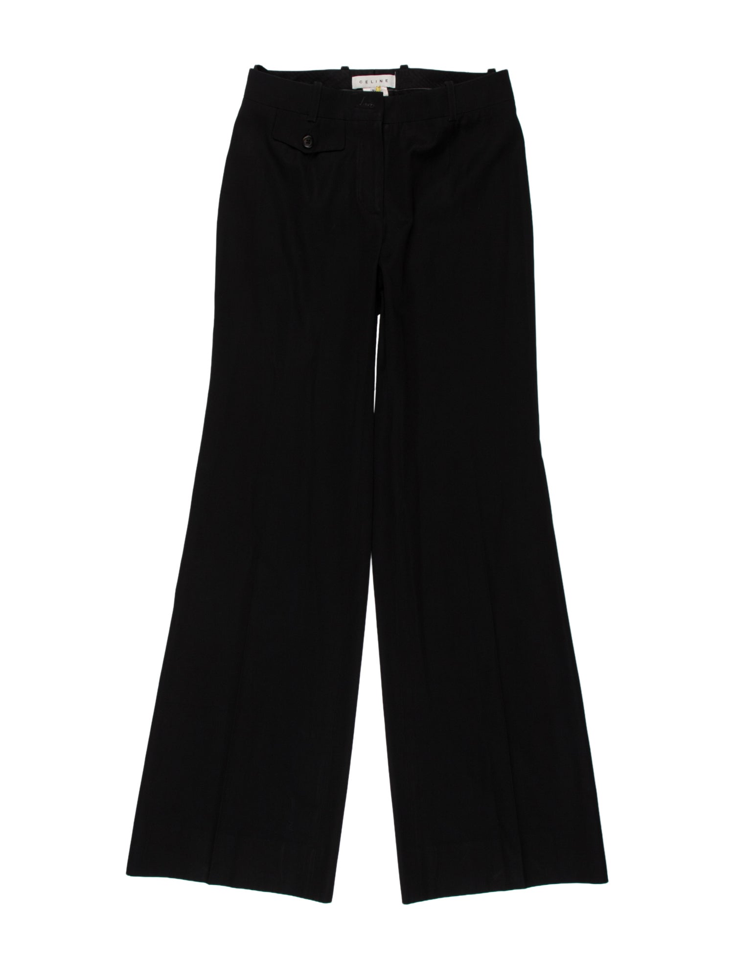 Celine Wool Wide Leg Pants