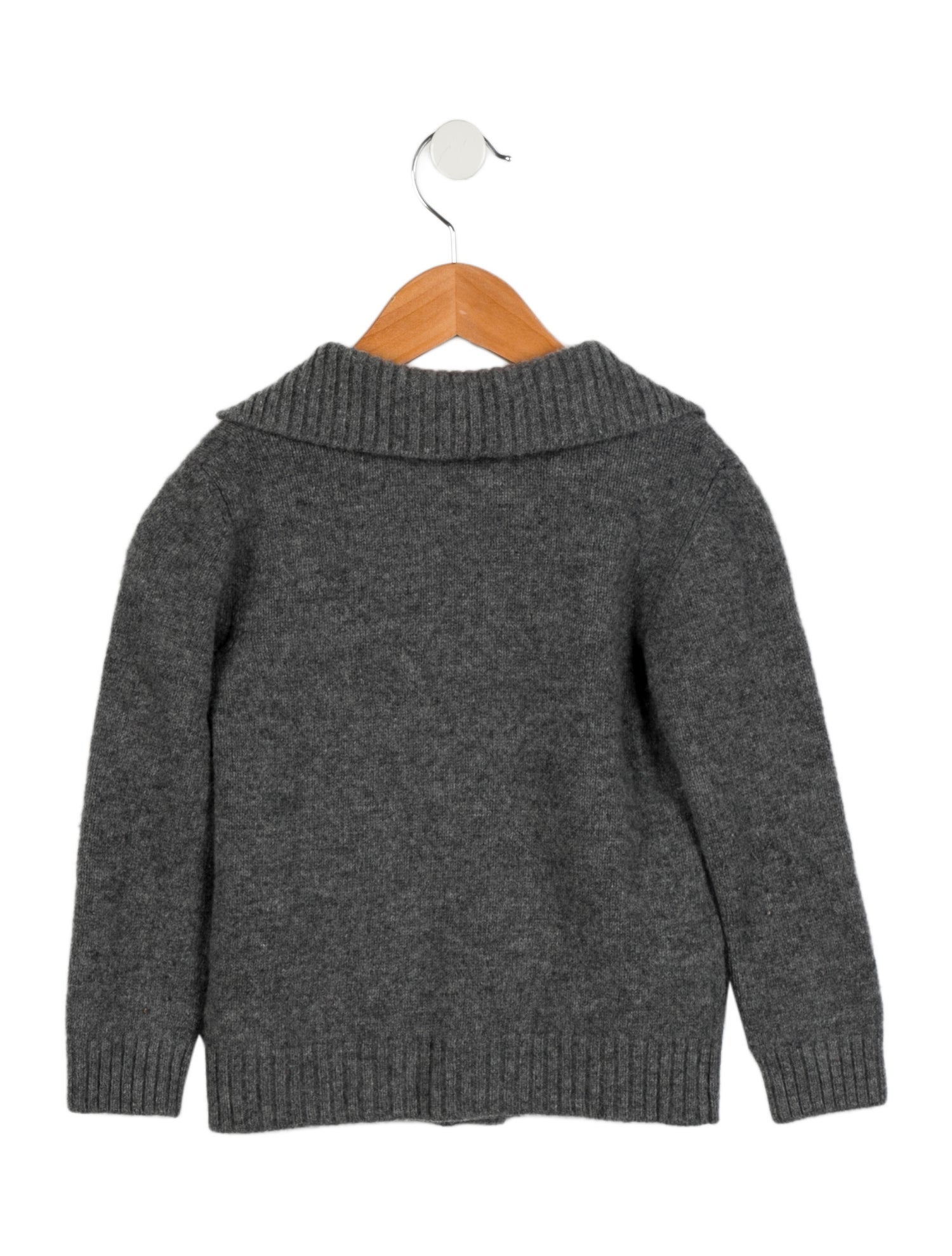 Celine Vintage Girls Wool Cardigan