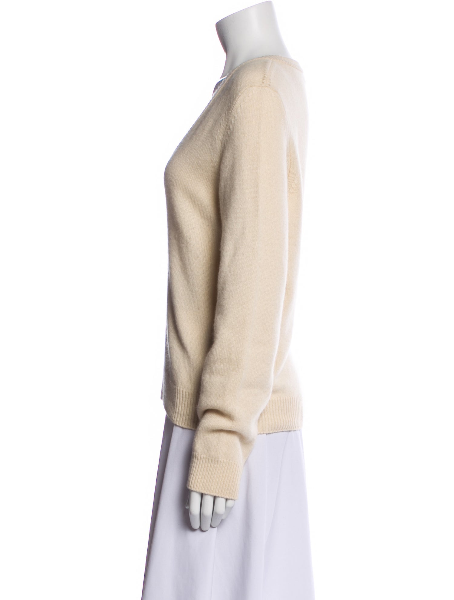 Celine Cashmere V-Neck Sweater