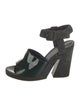 Celine Patent Leather Slingback Sandals