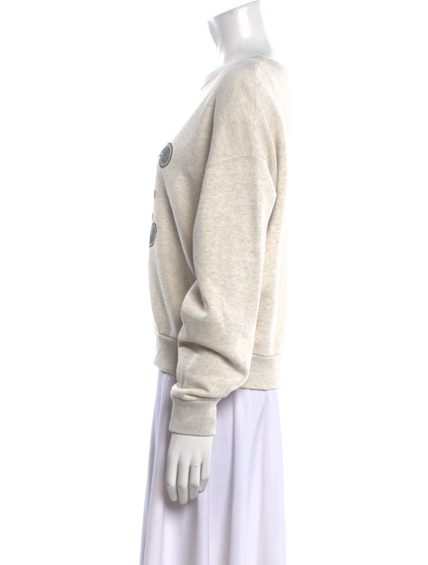 Celine Graphic Print Crew Neck Sweatshirt