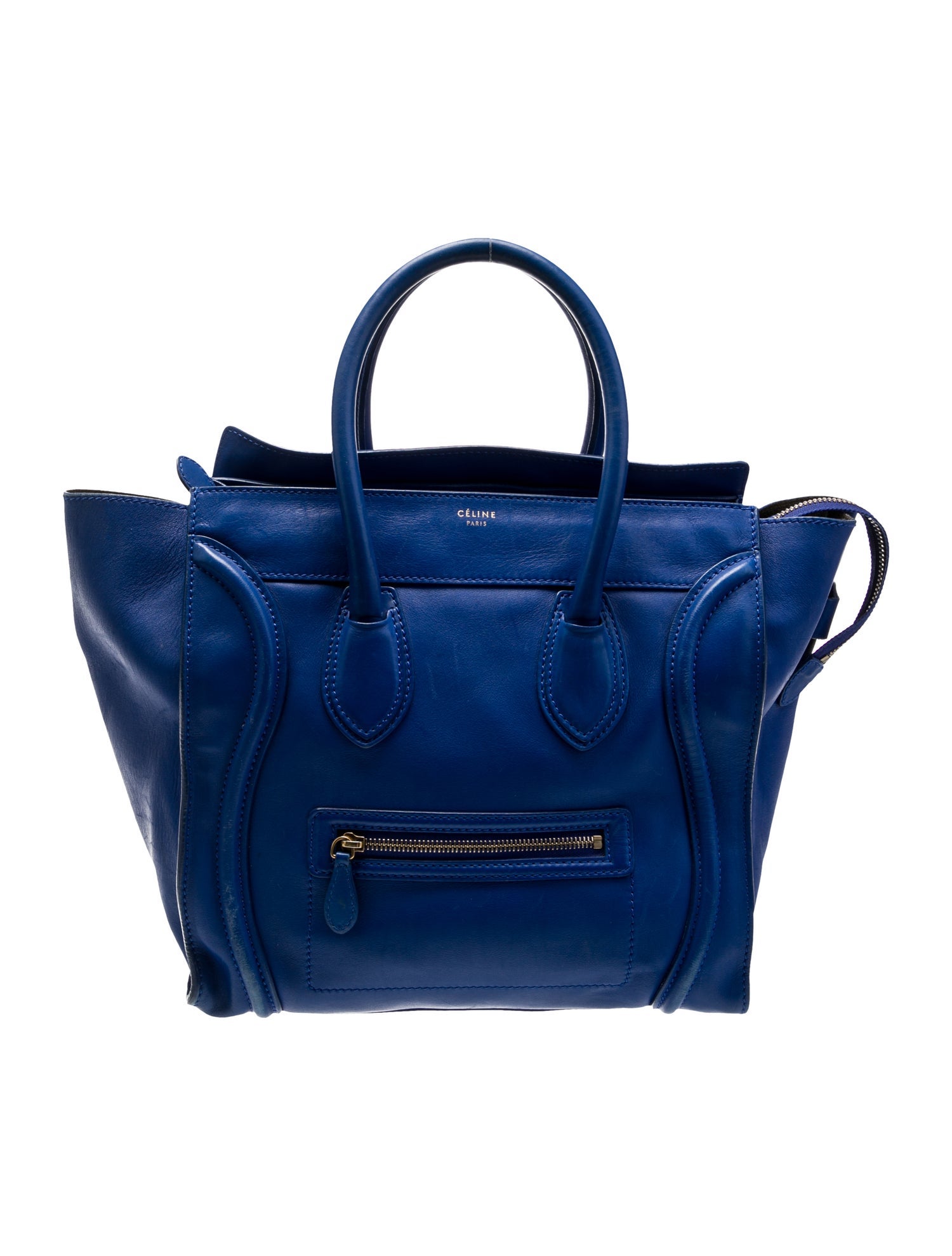 Celine Leather Luggage Mini