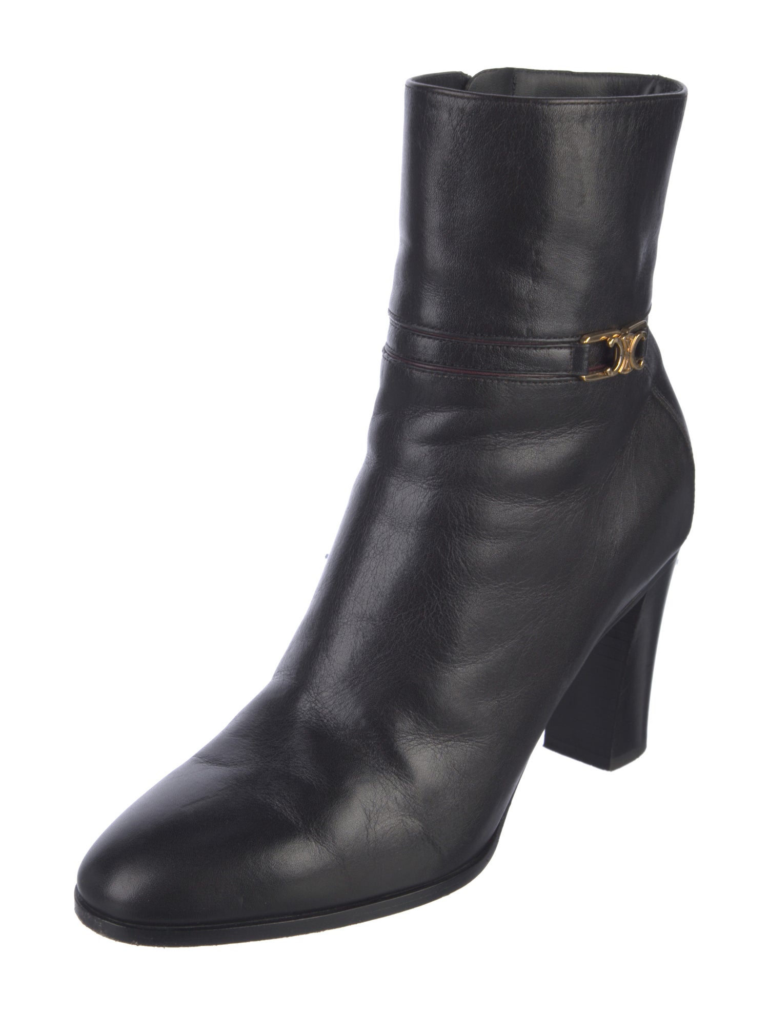 Celine Leather Boots