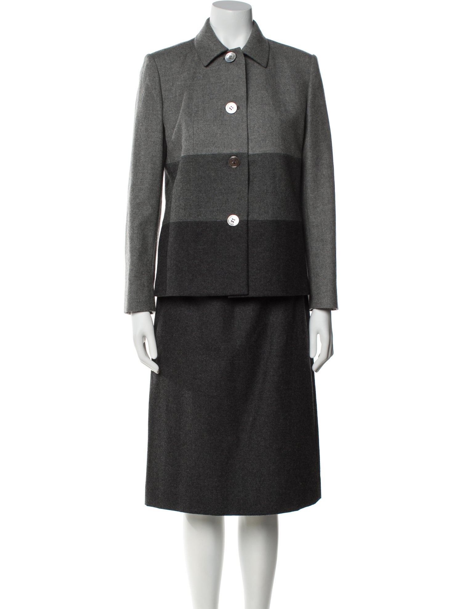 Celine Vintage Late 1980's - Early 1990's Skirt Suit