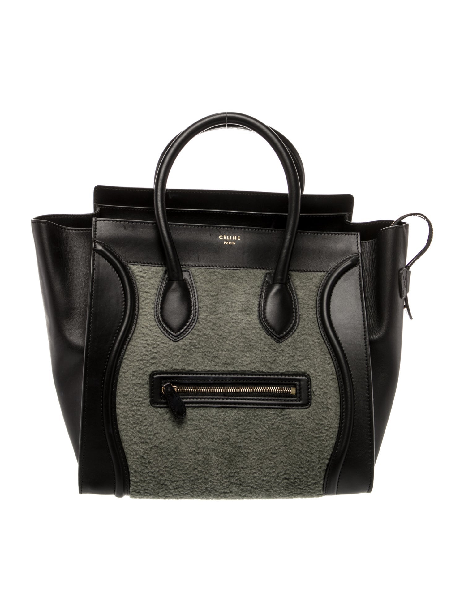 Celine Leather Luggage Mini