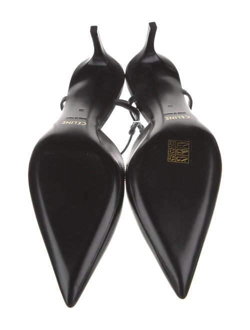 Celine Leather Slingback Pumps