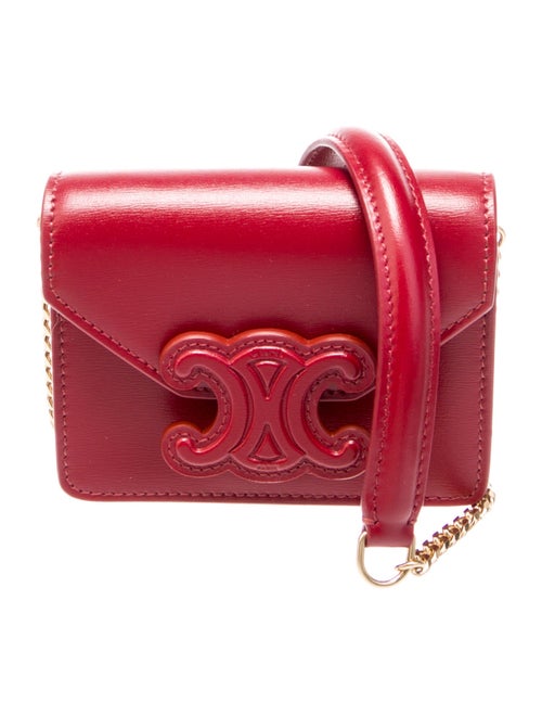 Celine Triomphe Card Holder On Chain 2022
