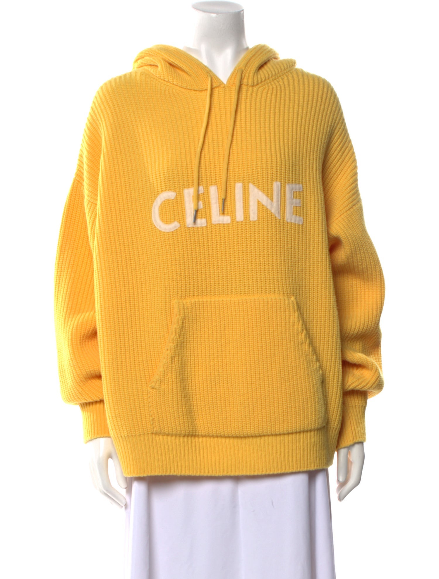 Celine Wool Graphic Print Sweater