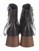 Celine Leather Colorblock Pattern Boots