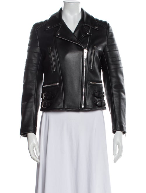 Celine Leather Biker Jacket