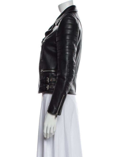 Celine Leather Biker Jacket