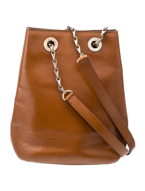 Celine Leather Shoulder Bag